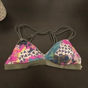 NWOT Victoria's Secret Bright Pattern Bra Size S